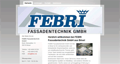 Desktop Screenshot of febri.de