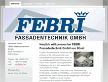 Tablet Screenshot of febri.de